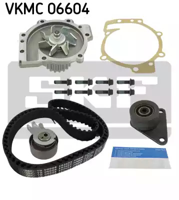 Комплект водяного насоса / зубчатого ремня SKF VKMC 06604 (VKMA 06604, VKPC 86618)